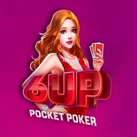 Logo of 6 Up Pocket Poker from FlipLuck at Vegazone Casino