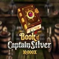 Book of Captain Silver slot logo by All41 Studios at Vegazone CasinoBook of Captain Silver