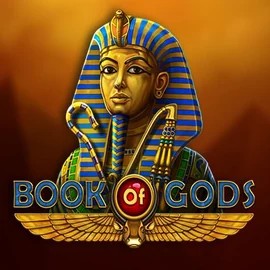Logo of Book of Gods from BF Games at Vegazone Casino