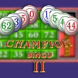 Champion Bingo II slot logo by FBM at Vegazone CasinoChampion Bingo II