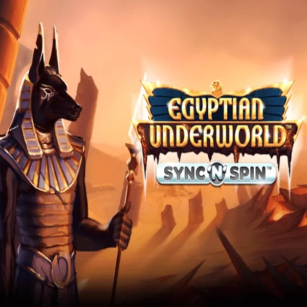 Egyptian Underworld by Greentube, showcased at vegazonecasino.eu.com – game logo