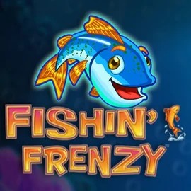 Fishin Frenzy slot logo by Blueprint Gaming at Vegazone CasinoFishin Frenzy