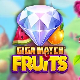 Giga Match Fruits slot logo by RubyPlay at Vegazone Casino