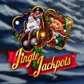Jingle Jackpots slot logo by Dragon Gaming at Vegazone CasinoJingle Jackpots