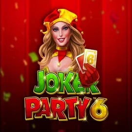 Joker Party 6 online game logo by Greentube on vegazonecasino.eu.com
