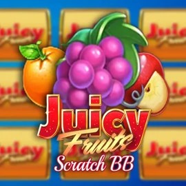 Juicy Fruits Scratch BB slot logo by Barbara Bang at Vegazone CasinoJuicy Fruits Scratch BB