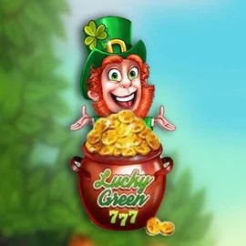 Lucky Green slot logo by betiXon at Vegazone CasinoLucky Green