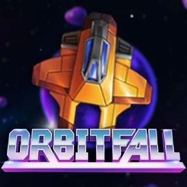 Logo of Orbitfall from ELK Studios at Vegazone Casino