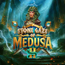 Stone Gaze of Medusa 2 by Stakelogic, showcased at vegazonecasino.eu.com – game logo