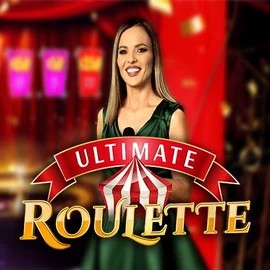 Ultimate Roulette slot logo by Ezugi at Vegazone CasinoUltimate Roulette